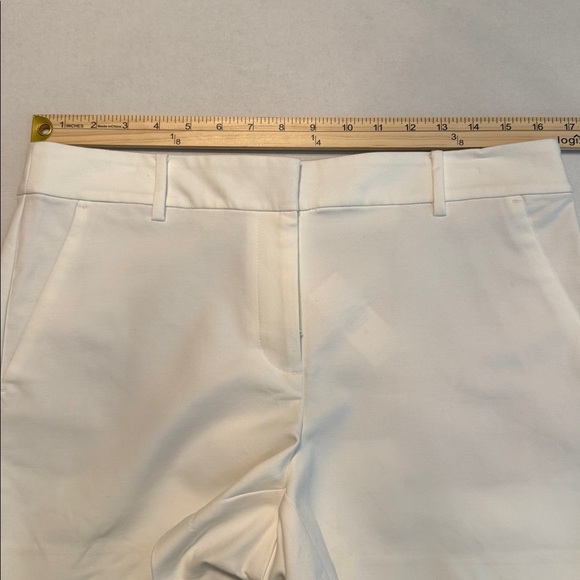 LOFT NEW White Riviera Shorts in Doubleweave Size 6 - Picture 5 of 14